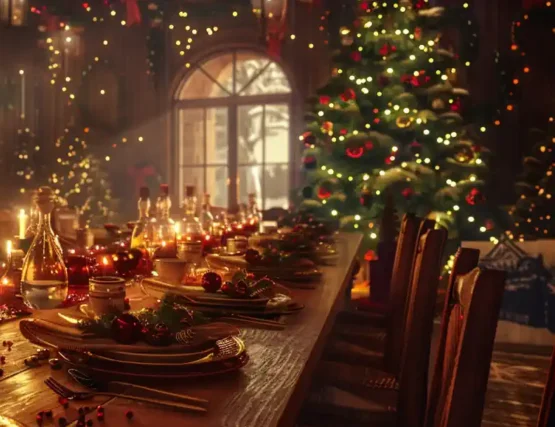 Christmas themed party