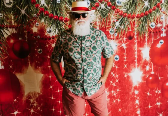 Real Beard Santa - Summer Santa - Santa Mac - Louisiana