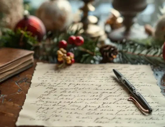 Santa Handwritten Letter Santa Handwritten Letter